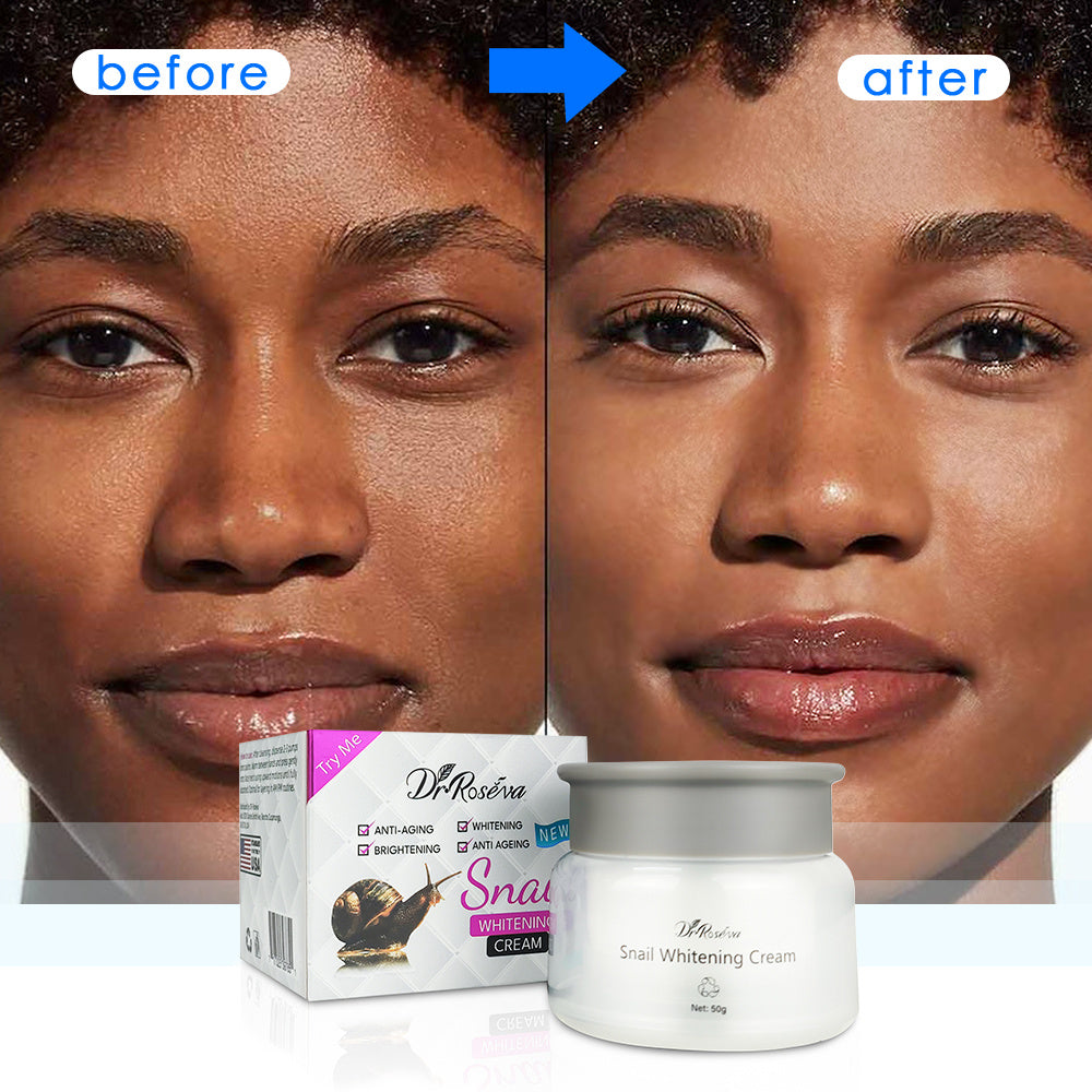 DR.ROSEVA Snail Facial Private Label Factory Customize Face Wash Smooth And Moisturized Skin Care Set