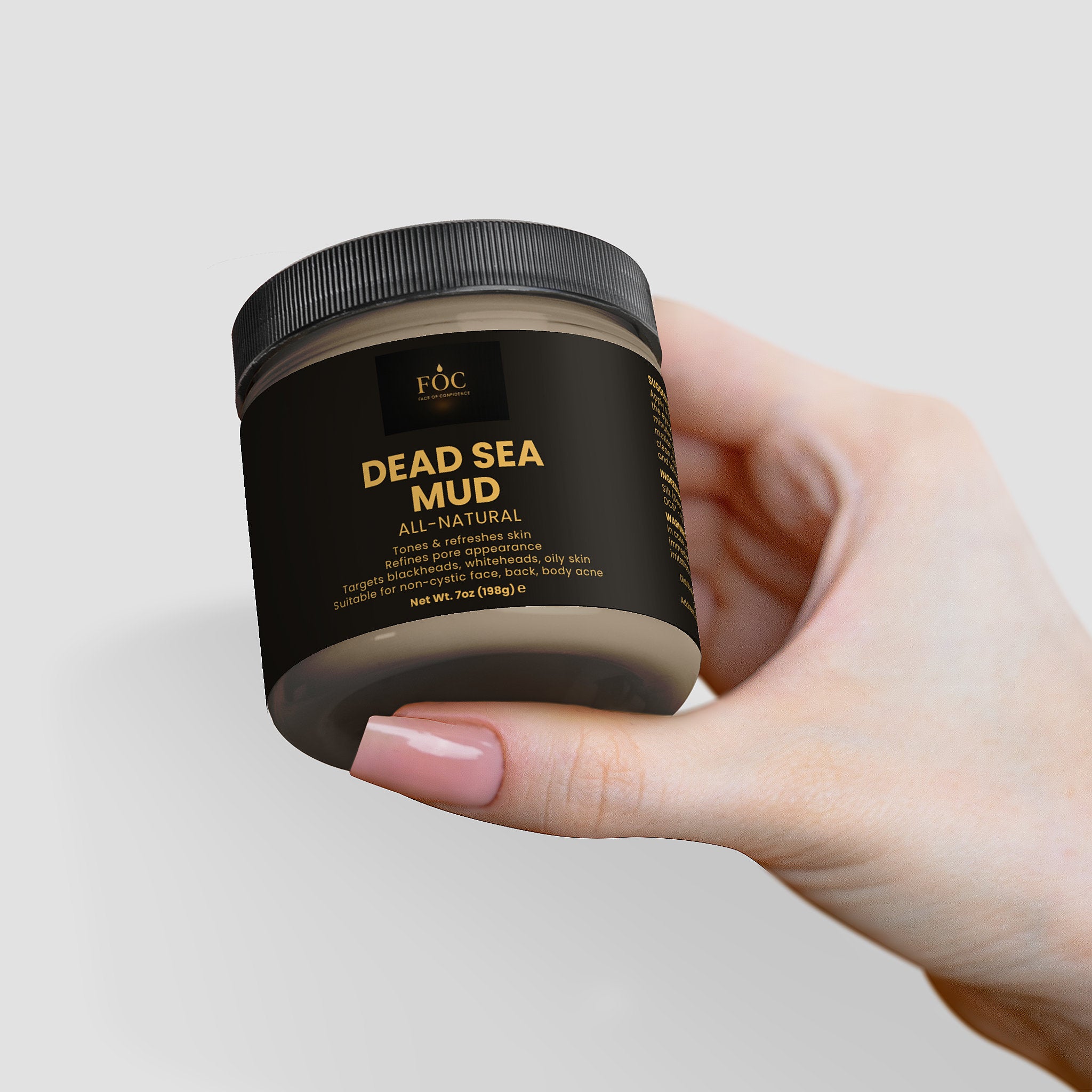 Dead Sea Mud for Exfoliation / Deep Pore Treatment