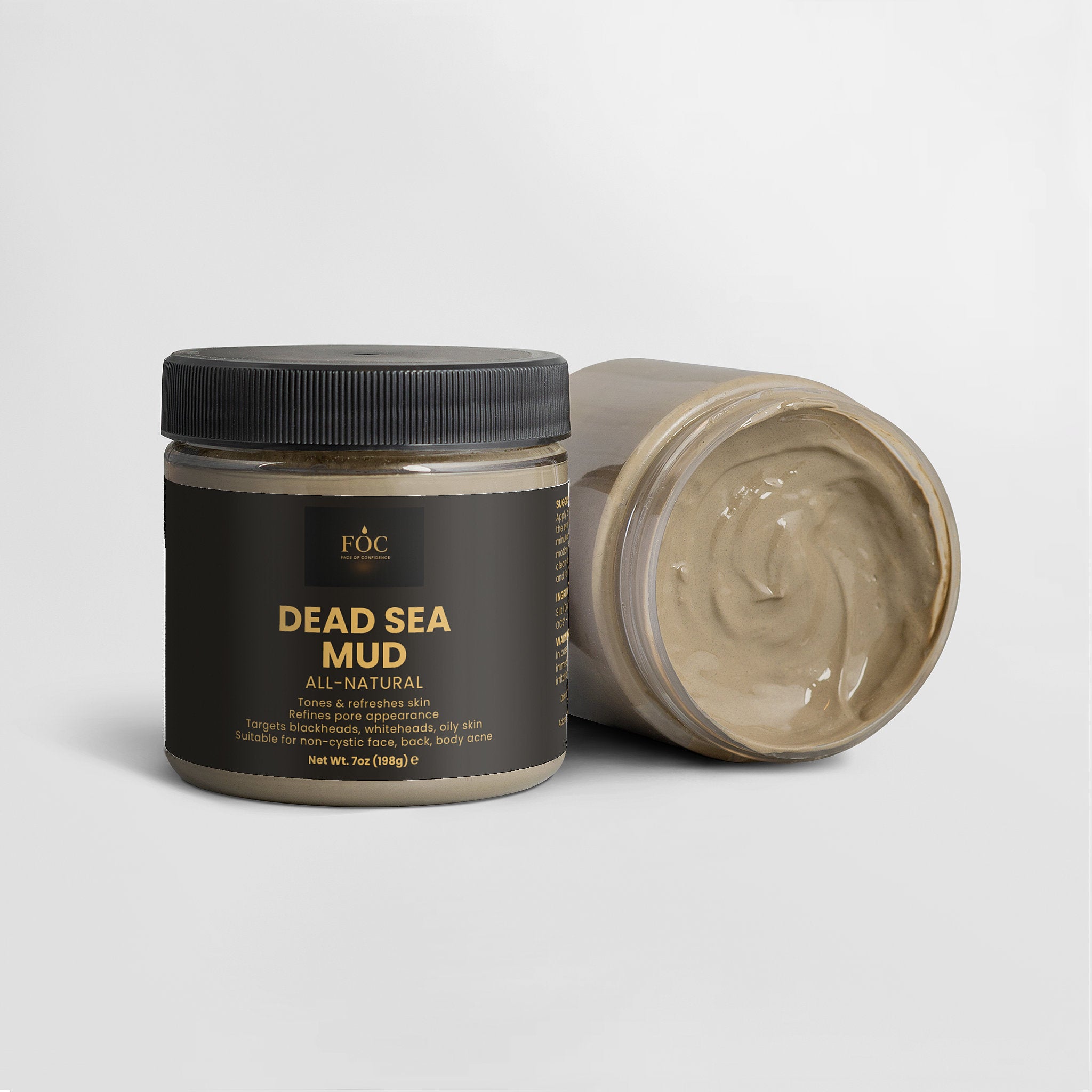 Dead Sea Mud for Exfoliation / Deep Pore Treatment
