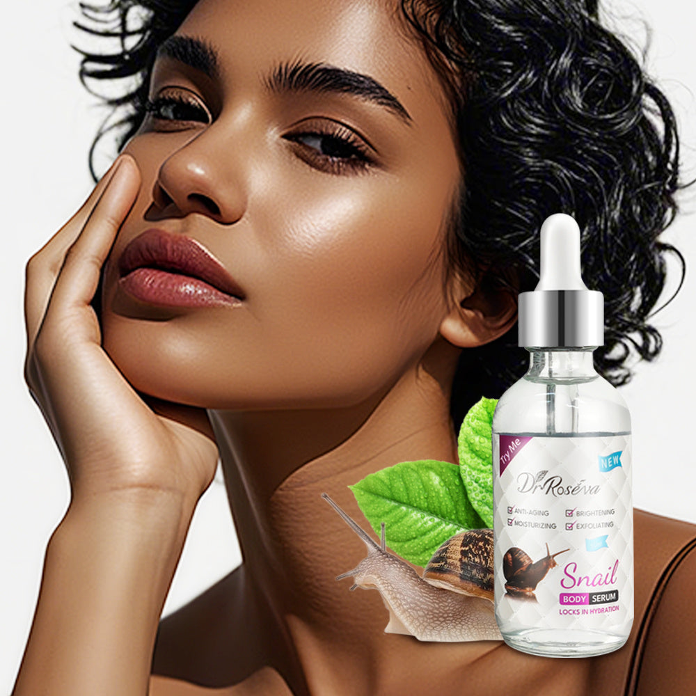 DR.ROSEVA Snail Facial Private Label Factory Customize Face Wash Smooth And Moisturized Skin Care Set